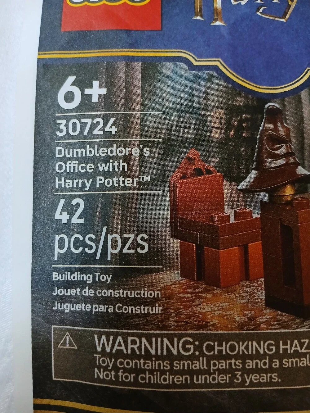 LEGO Harry Potter 42 pcs Ages 6+ Dumbledore's Office With Harry Potter #30724